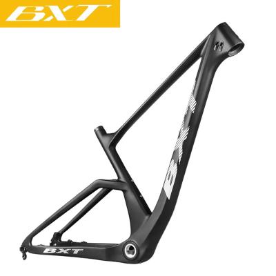 China EPS Tech Carbon Fiber MTB Bike Frame Boost Plus 29er Mountain Bicycle Frameset For Alex Hard Tail City Racing Cycle Frames Tapered Tube for sale