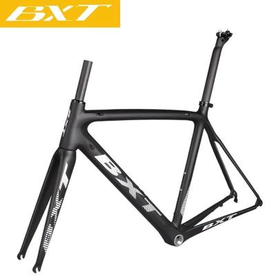 China ENV Tech 700C Road Bike Frame Carbon Aerial Training Fiber Full Racing City Bicycle Frameset V Brake XC Cycle Raw Material Chinese Hot Selling for sale