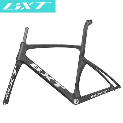 China Road Bikes Carbon Road Bike Frame V Brake 700C Carbon Road Rim Brake Ultralight Road Racing Bicycle Frameset for sale