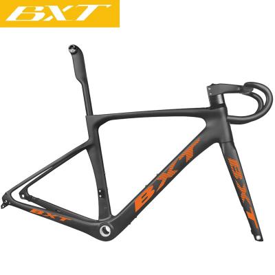 China EPS Tech Road Bike Frame 700C Hidden Cable Making Full Carbon Fiber Road Bicycle Frameset By Axle Disc Brake Aero System Forming for sale