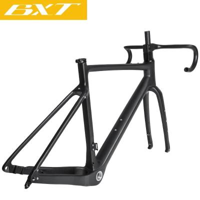 China Mountain Bikes Road Gravel Frame Disc Brake Carbon Fiber Gravel Bike Frameset Racing Bicycle Frameset Chinese OEM Factory Hot Sale for sale