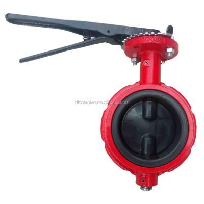 China General Short Type Weco NBR EPDM Seat Butterfly Valve For Water for sale