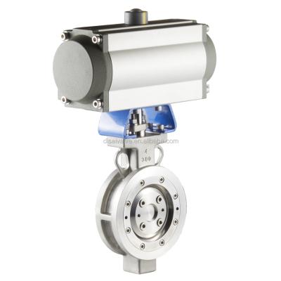 China General API Penumatic Operated Wafer Lug Triple Offset Butterfly Valve for sale