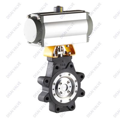 China General 300mm SS 316 Butterfly Valve With Pneumatic Actuator for sale