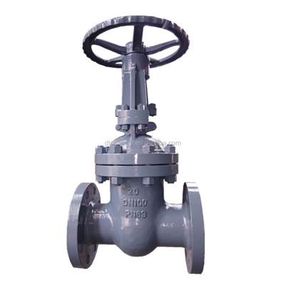 China GOST 5762 General GOST 9698 Py16 Py25 Py40 Py63 Carbon Steel Flanged Lightweight Flexible Wedge Gate Valve for sale