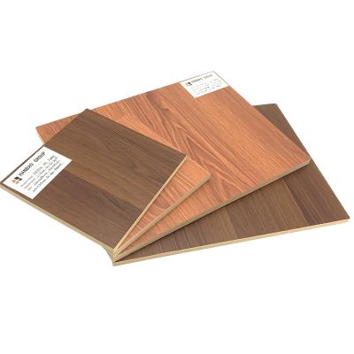 China Natural PVC Wood Grain Veneer Laminated PVC Foam Board Sheet For Furniture for sale