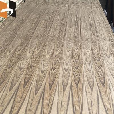 China Modern Reconditioned Veneer Oak Teak 1220x2440mm Engineered Fancy Plywood For Cabinet for sale