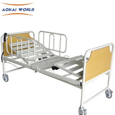 China 2 Functions Two Function Folding Electric Hospital Bed / Single Hospital Bed for sale