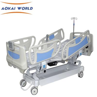 China Metal Used Hospital Furniture Electric Medical Bed Five Functions Equipment for sale