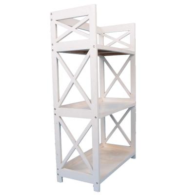 China Hot Sale Eco-friendly Factory Wholesale KD Design File Rack Wooden Shoe Rack Bookcase/Office Furniture Small for sale