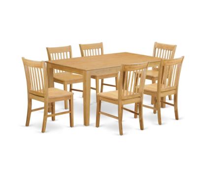 China Wholesale Customized High Quality New Design Modern Oak Dining Table Set (Other) Furniture Rectangle Adjustable Factory for sale