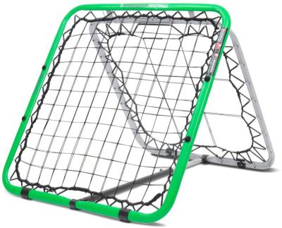 China Popular Dual Side Angle Mini Square Football Soccer Rebound Portable Adjustable Net For Training for sale