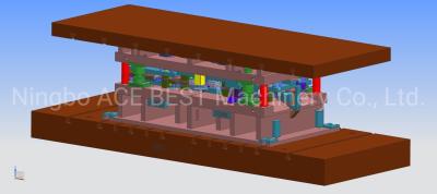 China Sheet Metal Stamping Mould Development with Tolerance /-0.10mm and Powder Coating for sale