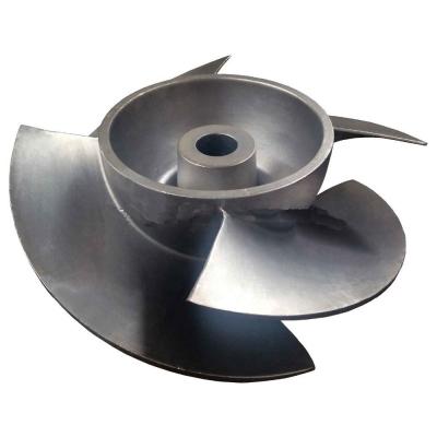 China Mass Production Type Precision Aluminum Alloy Die Casing Parts for Centrifugal Impeller for sale