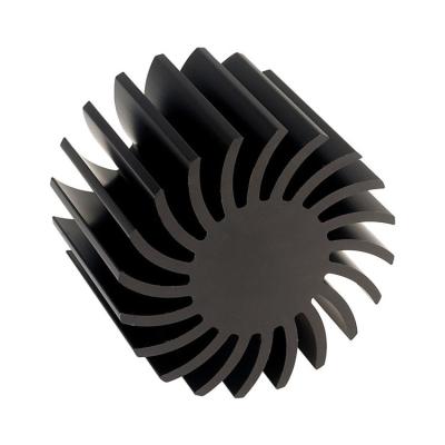 China 3 Level Casting Surface A380 ADC12 Aluminum Alloy Die Casting for LED Light Heat Sink for sale