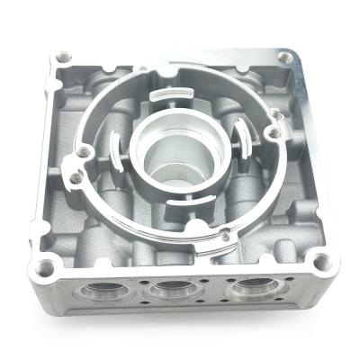 China Custom Precision Steel Aluminium Die Casting Process 50000 Shots Hydraulic Block Parts for sale