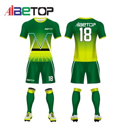 China Wholesale Cheap Breathable Training Soccer Uniform 2022 Soccer Uniform For Teams for sale