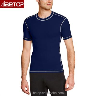 China 2022 Antibacterial Wholesale Youth Short Sleeve (OEM Factory) Compression Shirts Manufacture for sale