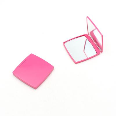 China Hot Selling Black White Pocket Lighted Foldable Square Mirrors for sale