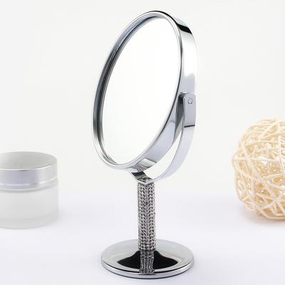 China Mirror Desktop Makeup Tools Large Swivel Cosmetic Vanity Mirror For Applying Eye Makeup 3 Inch for sale