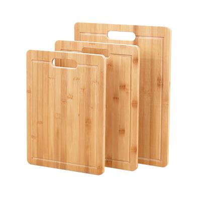 China Amazon Sales Rust Proof and Viable Durable 3 Pieces OEM Wholesale Custom Bamboo Cutting Board for sale