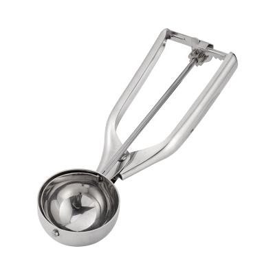 China Viable Hot Selling Kitchen Stainless Steel Ice Cream Scoop Or Fruit Digging Scoop for sale