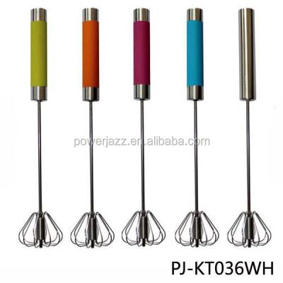 China Stocked Egg Beater Stainless Steel Rotating Beater for sale