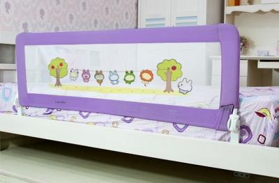 China Mesh Adjustable Bed Rails with Lovely Cartoon Pictures for Baby for sale