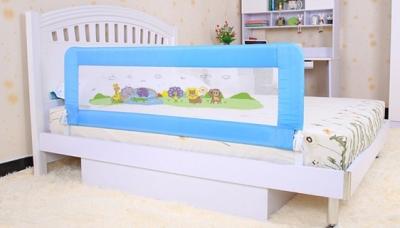 China Folded Children Bed Rails / Adjustable Kids Bed Guard Rails 120cm for sale