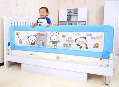 China Carril portátil plegable de la cama del niño, carriles ajustables de la cama de bebé en venta