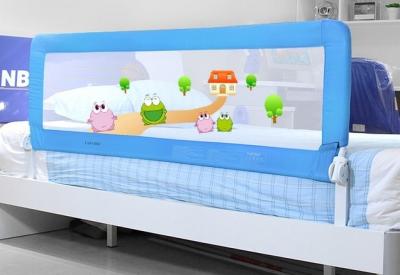 China Replacement Blue Convertible Bed Rail Baby Safety Bed Rails For Children for sale