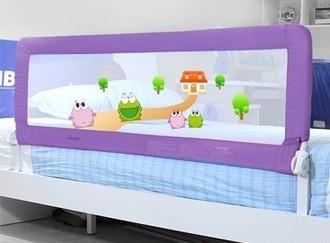 China carril portátil de la cama del niño de la seguridad larga del 1.5m 1r para el marco del azul de la cama individual de los niños en venta