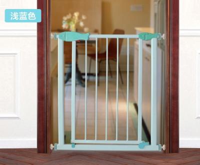 China Unique Door Babies Safety Gates / Child Safety Gates For Stairs Green for sale