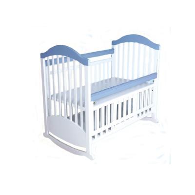 Chine Beau berceau de bébé en bois blanc, huches uniques de bébé de nouveau pli de style à vendre