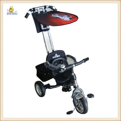 China Black Safety Baby Tricycles for sale