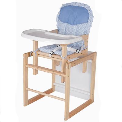 China Multi Function Popular Babies High Chairs / Baby Feeding Chair with Seat Cushion for sale