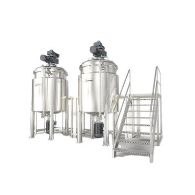 China SPA-650 Stainless Steel Liquid Soap Making Machine Hand Soap Liquid Production Line for sale