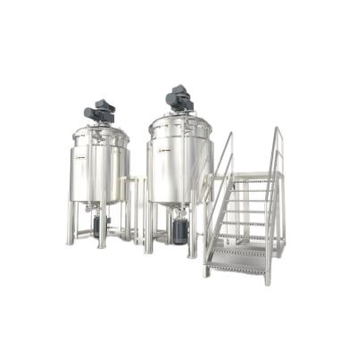 China Viscous Liquid Industrial Soap Shampoo Conditioner Liquid Mixer 2500L Kneading Machine for sale