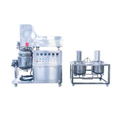 China 100l Vacuum Mixer Kneader Emulsifying Liquid Viscous Liquid Cosmetic Making Machine Pharmaceutical Mixing Equipment for sale