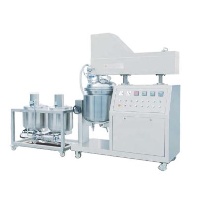 China 50L Vacuum Emulsifier Homogenizing Mixer Viscous Liquid Cosmetic Cream for sale