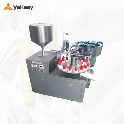 China SGX-3 Liquid Food Filling And Screw Cap Sealing Machine for sale