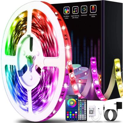 China RGB Color Changing 5M WIFI Led Strip Lights Music Sync Color Changing Led Lights, Led Strip Light For Party, Home Decoration for sale