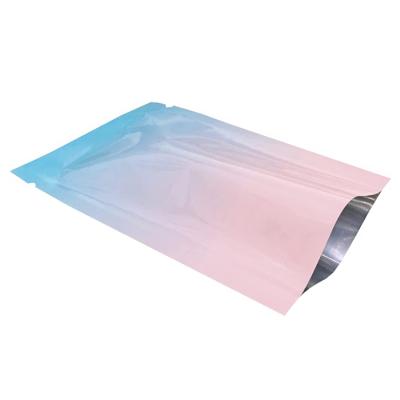 China BIODEGRADABLE Custom Heat Seal Anti-odor Mini Sample Food Storage Pouch Aluminum Foil Freezing Plastic Vacuum Bag for sale