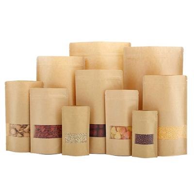 China Coffee Biodegradable Waterproof Paper Food Wrapping Paper Laminate Bar Matt Stand Up Pouch Snack Flour Packing Ziplock Bag for sale