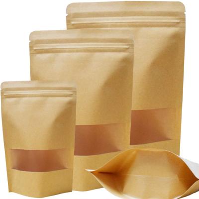 China High Quality Waterproof Biodegradable 800g 1kg Matt Food Package Kraft Pp Woven Packaging Milk Cocoa Teff Powder Flour Paper Bag for sale