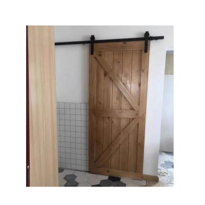 China Contemporary Hot Popular Soundproof Casement Kitchen Barn Door Wooden Hotel Bedroom Door for sale