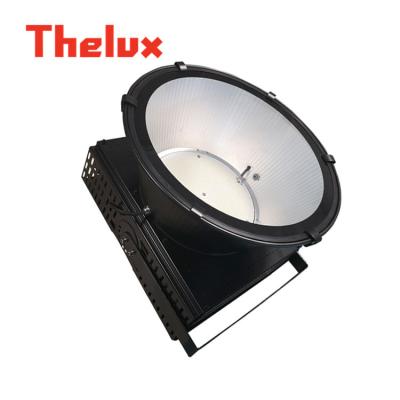 China High Quality Round Shape Garden 12 Degree Big Flood Light Led 1000w For Deck Lighting for sale