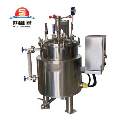 China Vegetable processing plant 100 liters electric tin cans sterilizer, 200 liters electric pressure cooker, electric cooking tank for sale