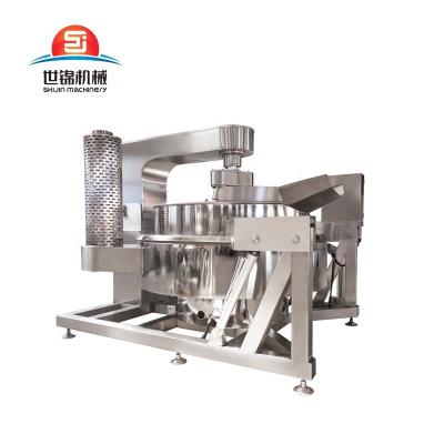 China Automatic Vegetable Processing Plant Beef Sauce, Chili Sauce, Planetary Curry Sauce Mixer Cooking Machine for sale