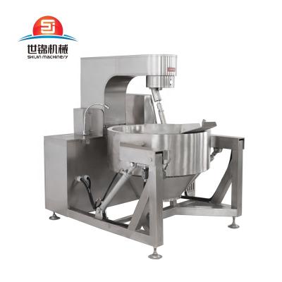 China Vegetable Processing Factory Price Best Food Fried Rice Automatic Mixing Cooking Pot Shaker Machine for sale